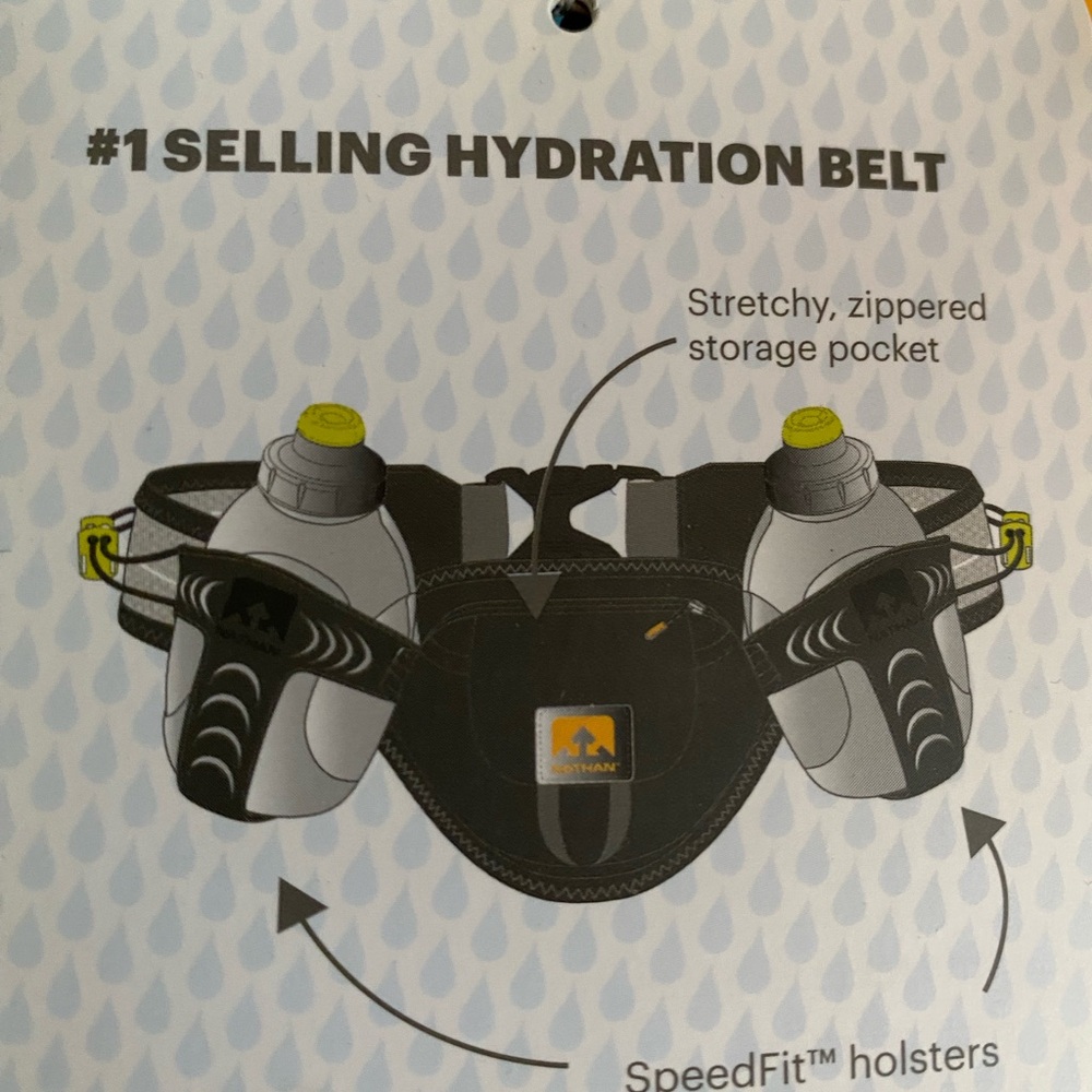 Nathan Purple Hydration Belt - Picture 2 of 7
